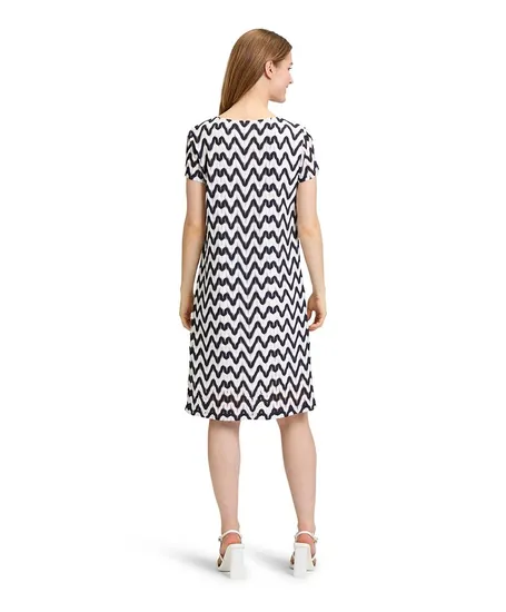 Betty Barclay Midi Jurk Allover Print