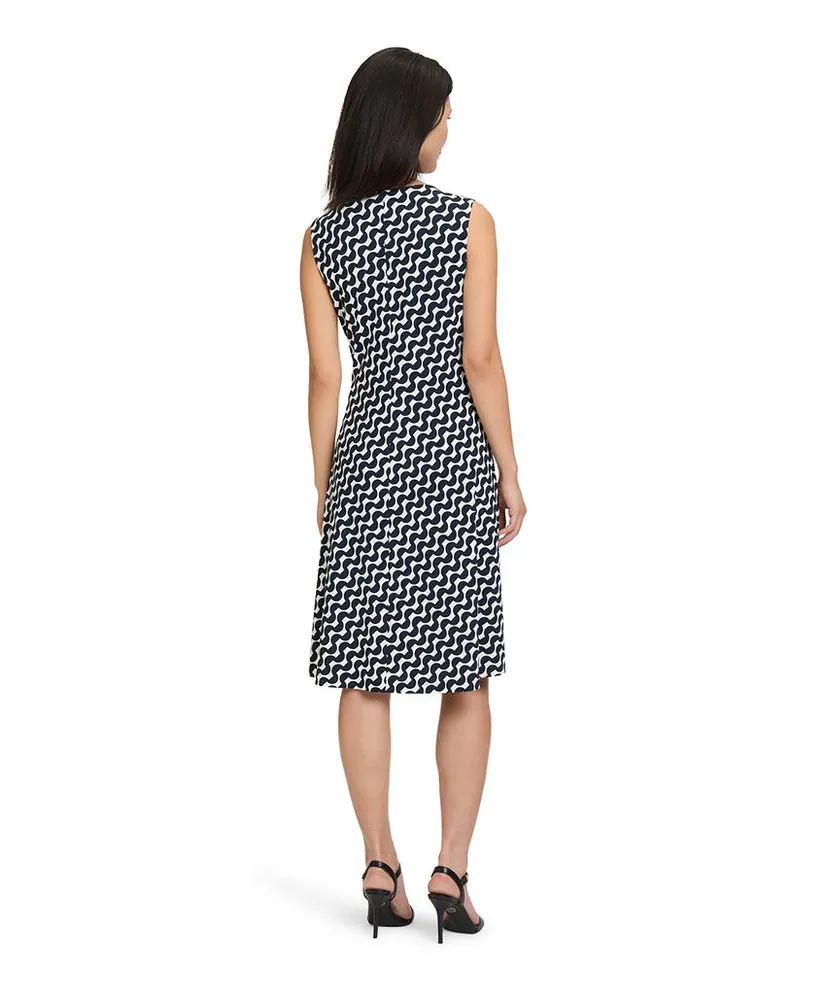 Betty Barclay Midi Jurk Allover Print