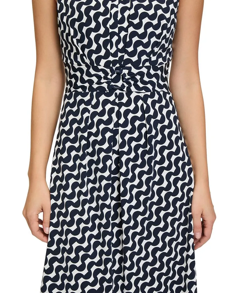 Betty Barclay Midi Jurk Allover Print