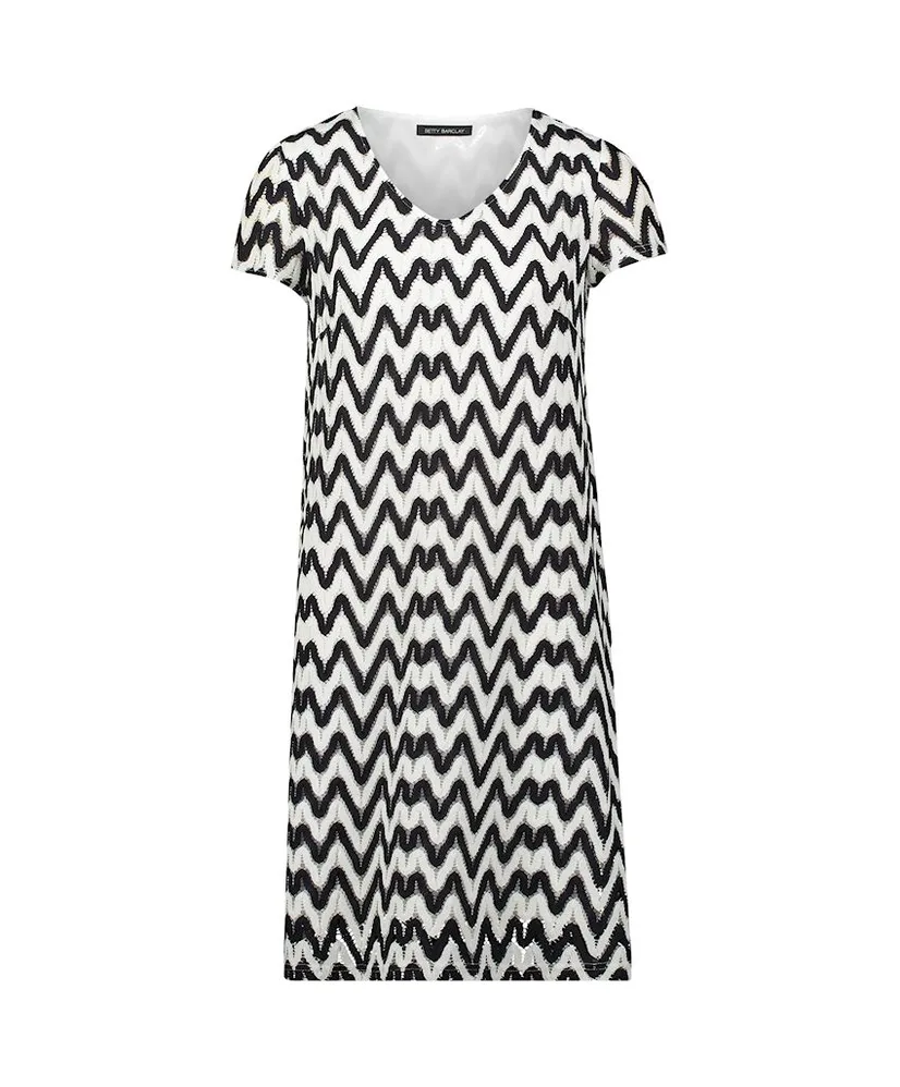 Betty Barclay Midi Jurk Allover Print