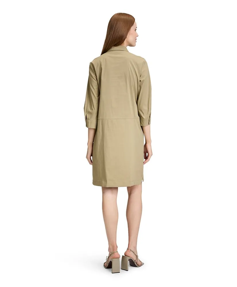 Betty Barclay Midi Jurk Effen