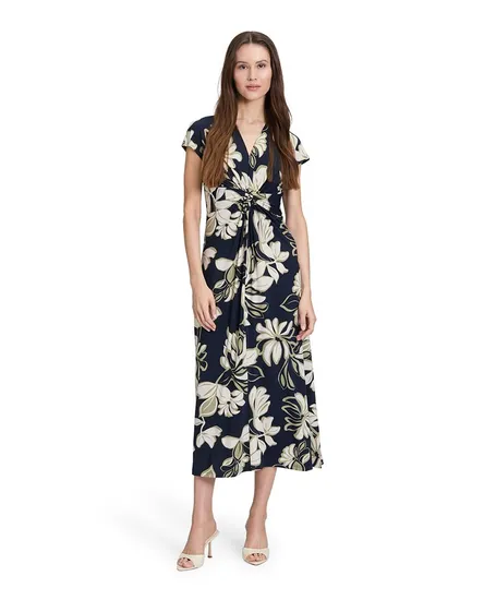 Betty Barclay Midi Jurk Flower Print