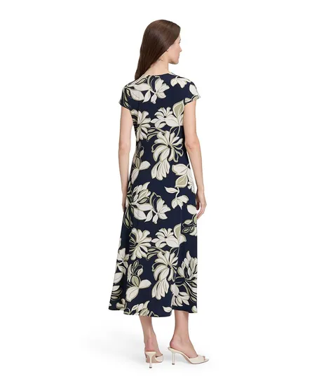 Betty Barclay Midi Jurk Flower Print