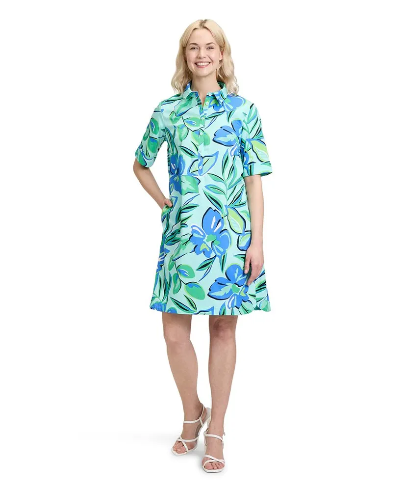 Betty Barclay Overhemd Jurk Allover Print