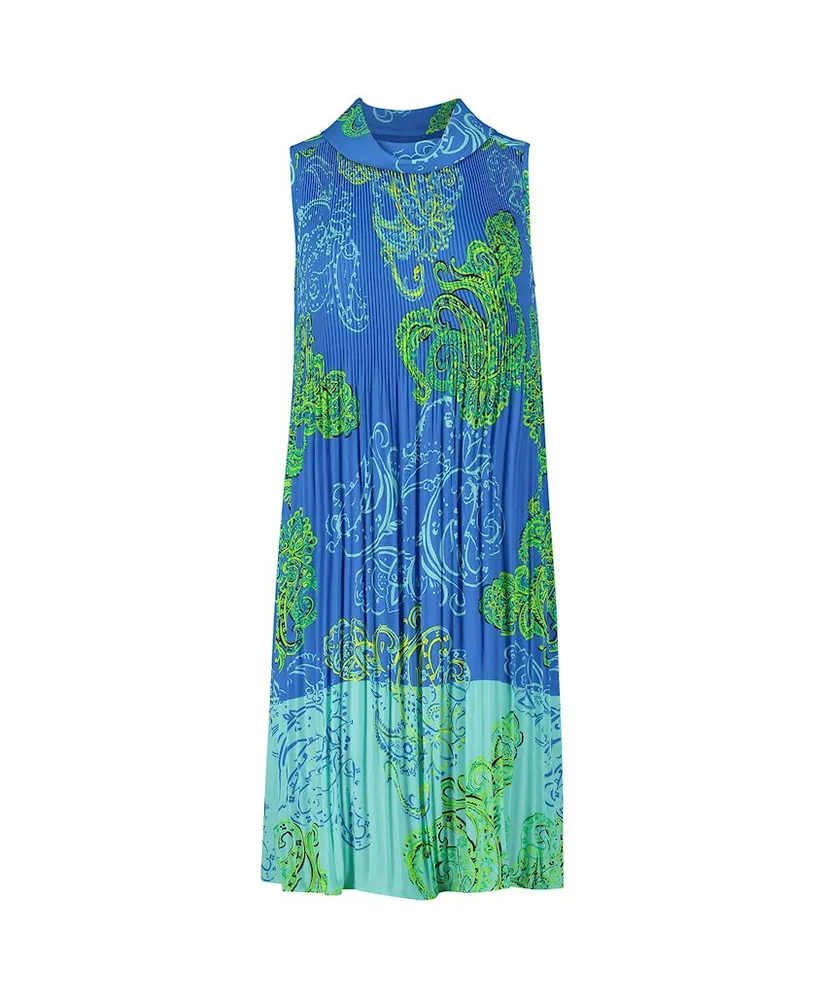 Betty Barclay Plissé Jurk Allover Print