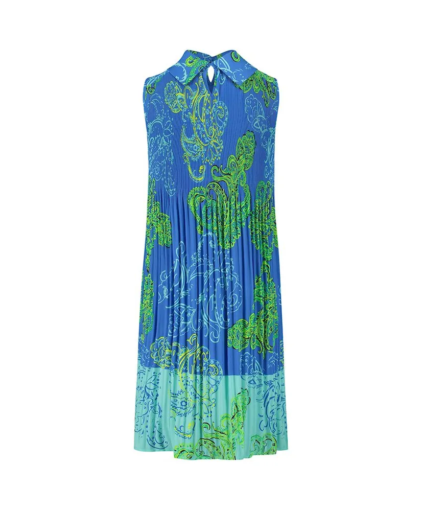 Betty Barclay Plissé Jurk Allover Print