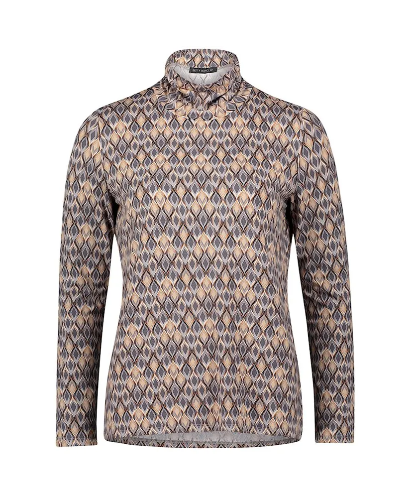 Betty Barclay T-shirt Col Allover Print