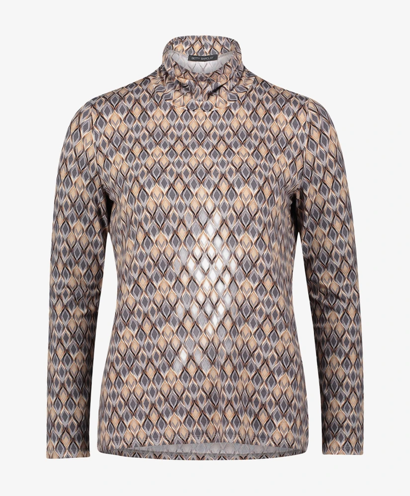 Betty Barclay T-shirt Col Allover Print