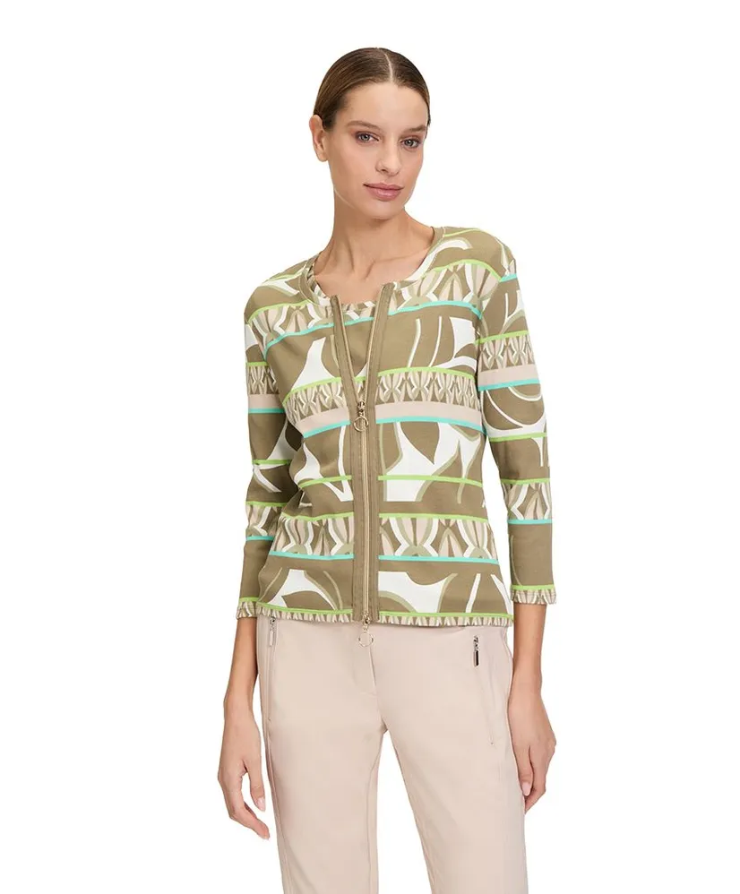 Betty Barclay Vest Allover Print
