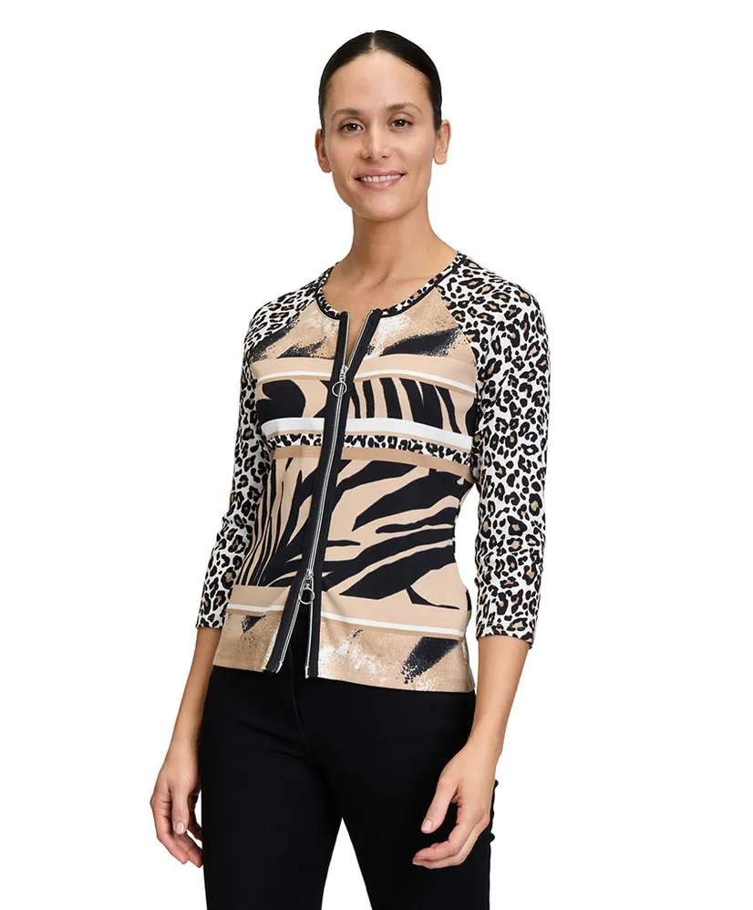 Betty Barclay Vest Allover Print
