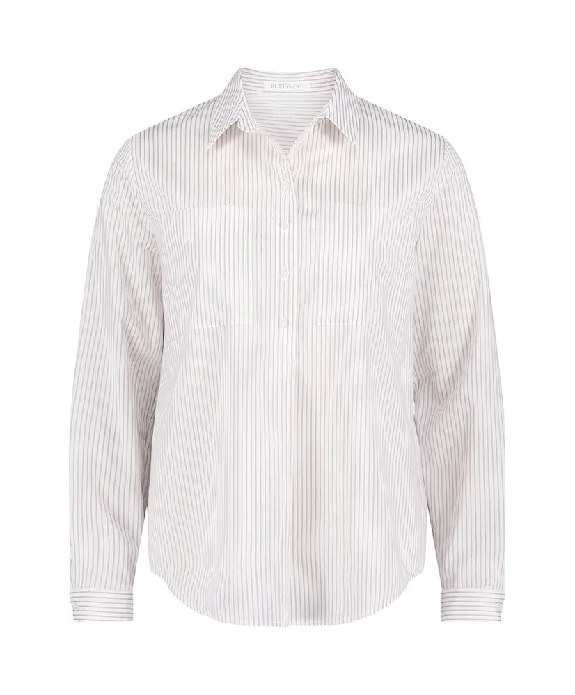 Betty & Co Blouse Pinstripe