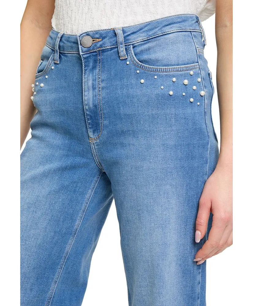 Betty & Co Jeans Wide Leg Parels