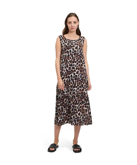 Betty & Co Midi Jurk Panter