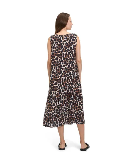 Betty & Co Midi Jurk Panter