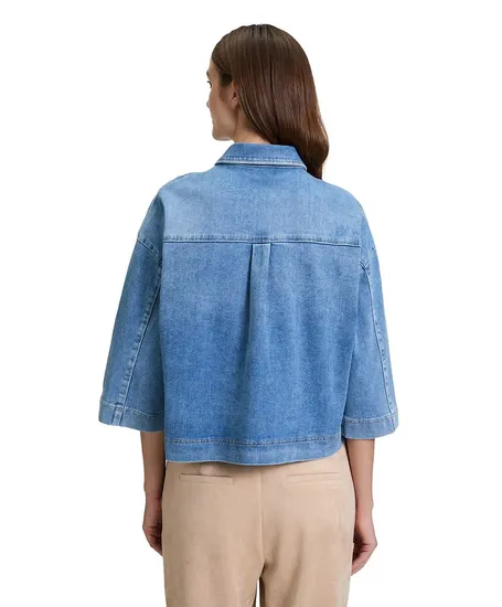 Betty & Co Spijkerblouse Parels