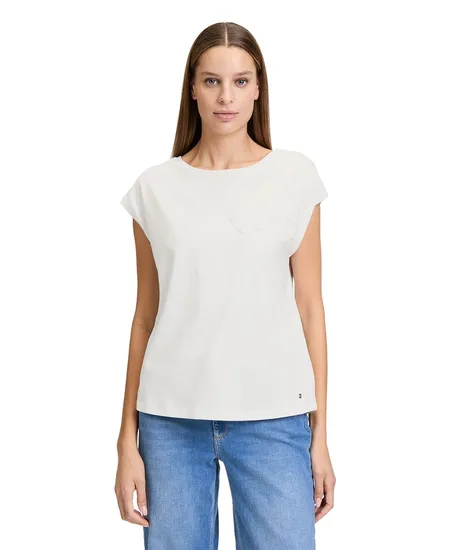 Betty & Co T-shirt Flower Detail