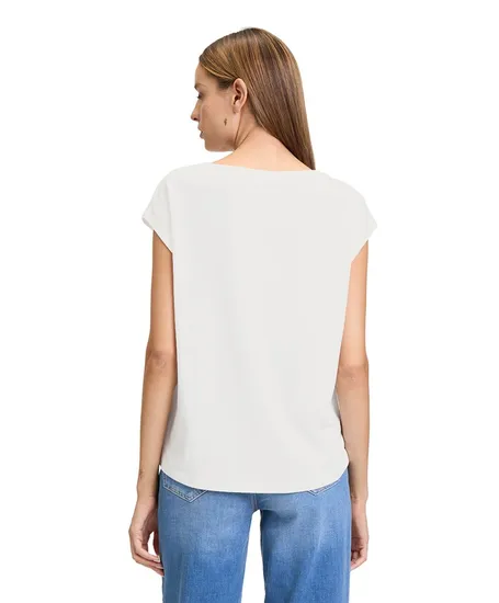 Betty & Co T-shirt Flower Detail