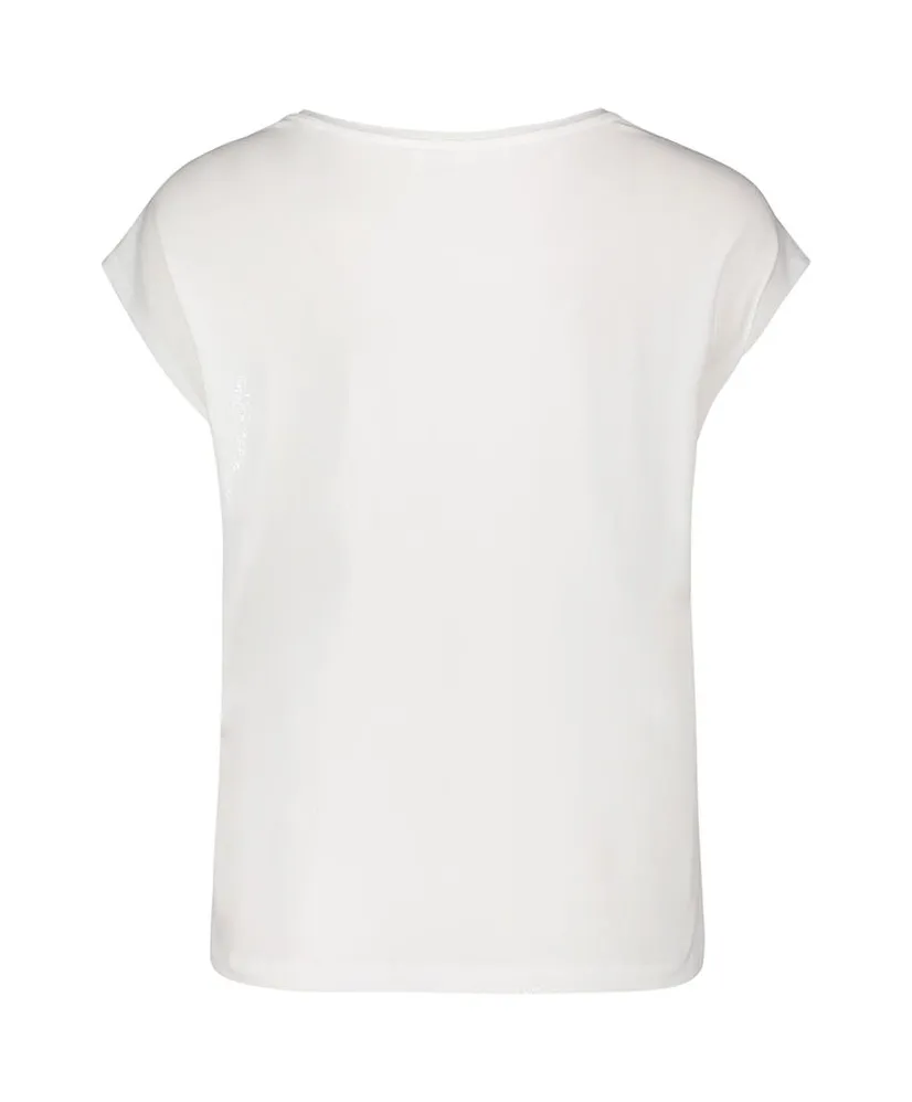 Betty & Co T-shirt Flower Detail