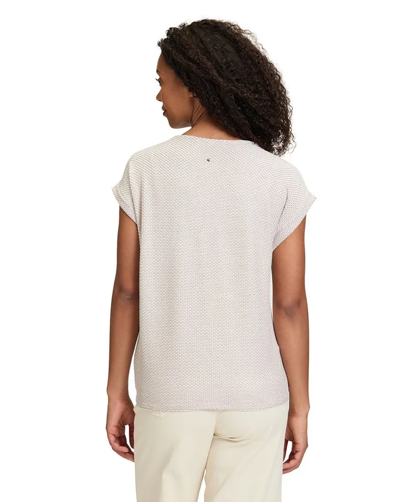 Betty & Co T-shirt Strikdetail