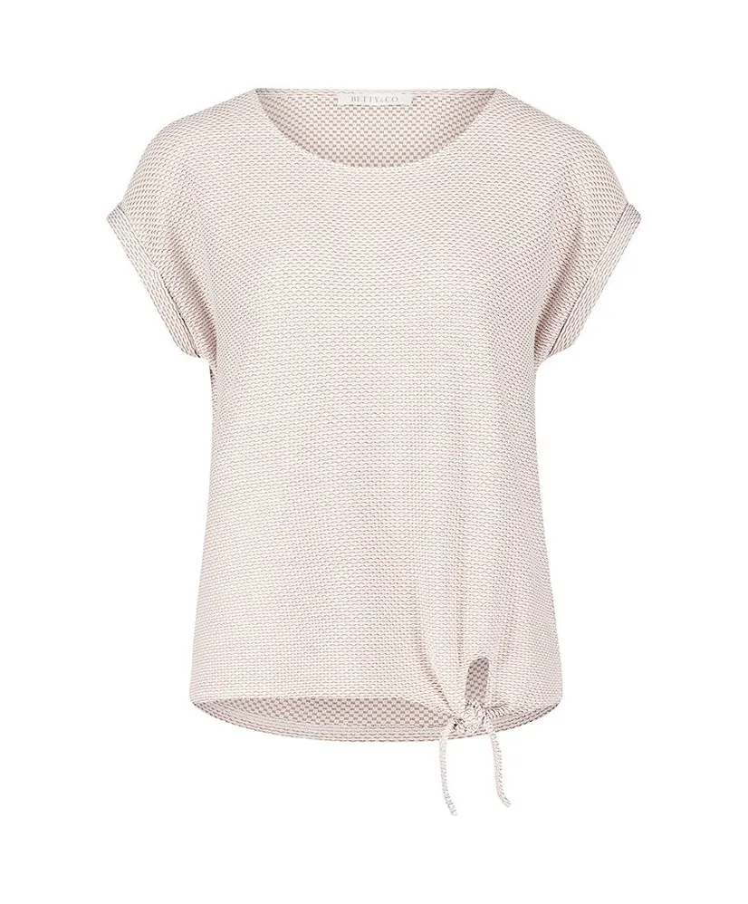 Betty & Co T-shirt Strikdetail