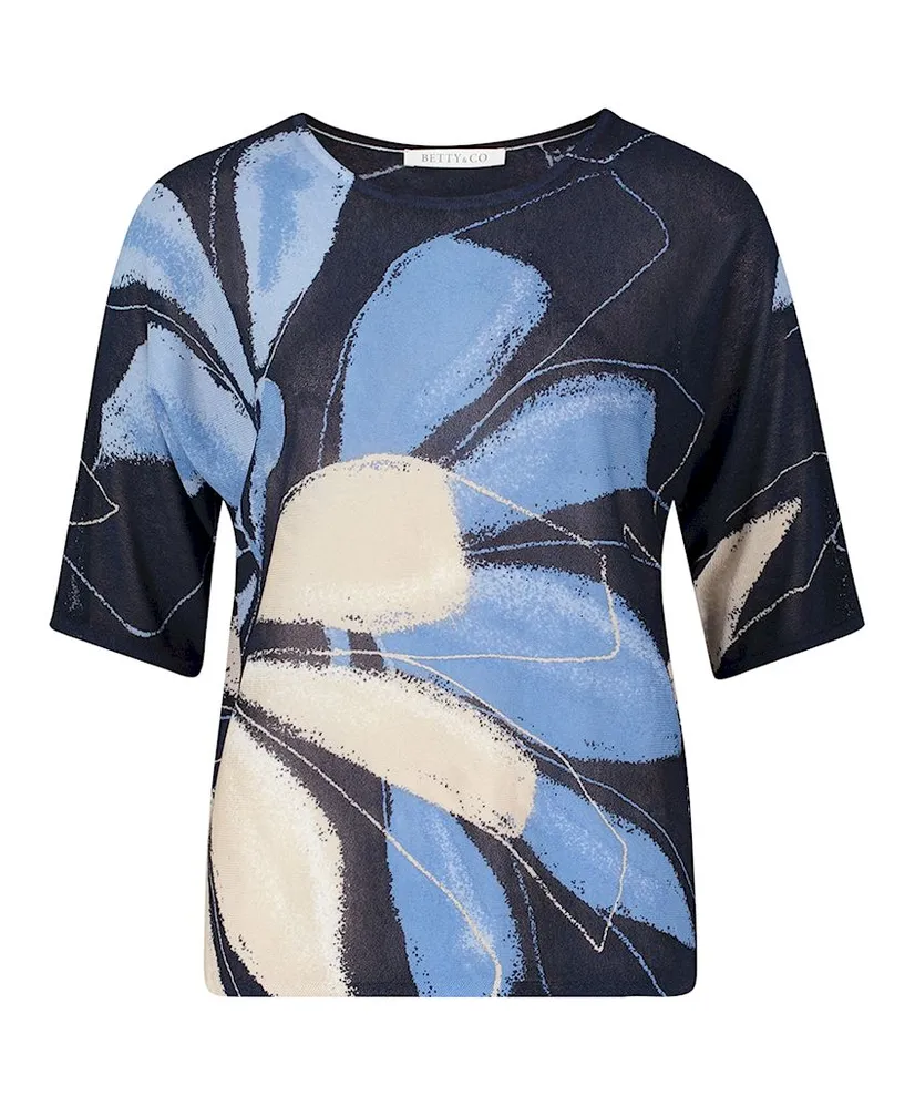 Betty & Co Top Allover Print