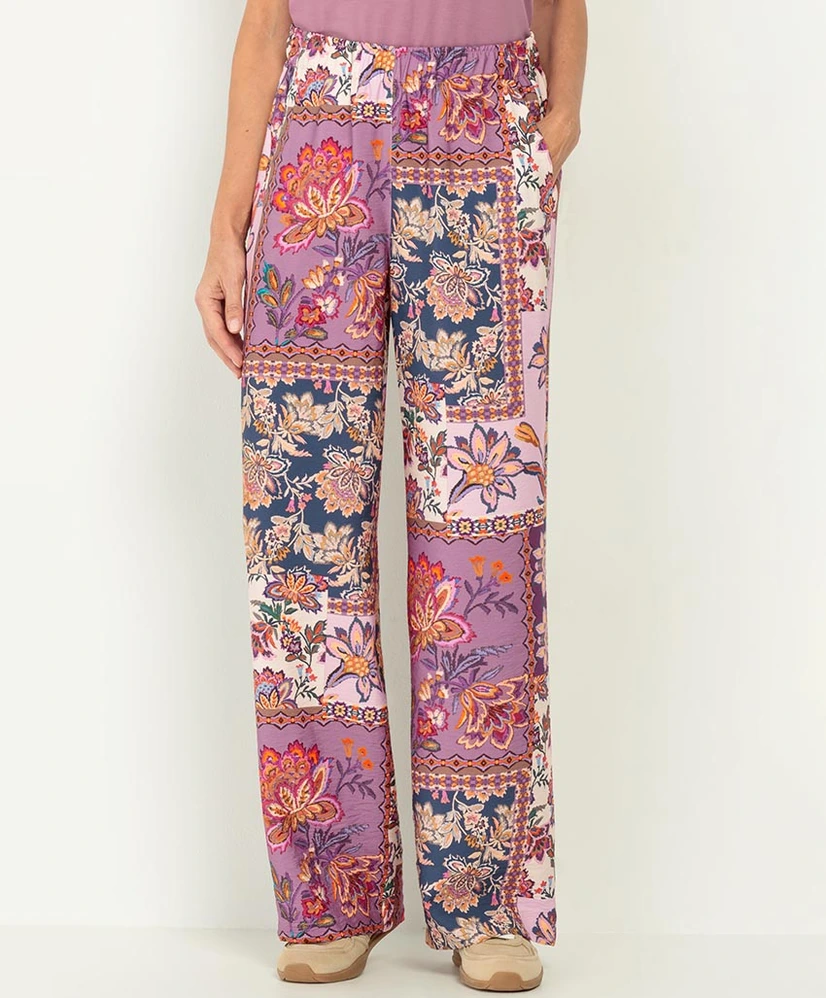 BIANCA Broek Parigi Allover Print
