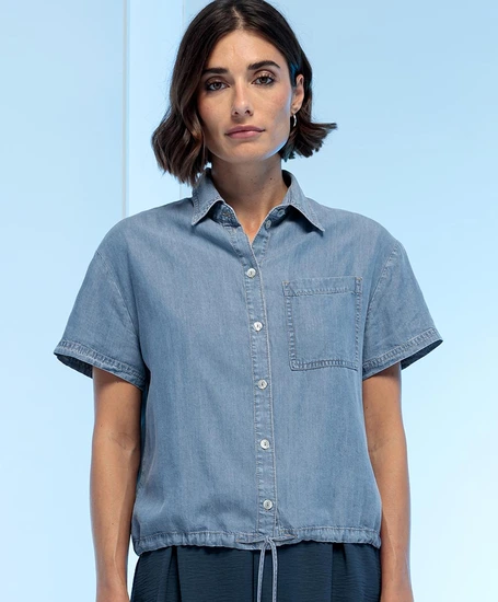 BIANCA Spijkerblouse Ania