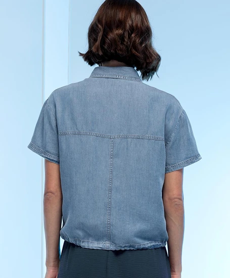 BIANCA Spijkerblouse Ania