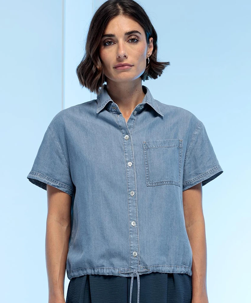 BIANCA Spijkerblouse Ania