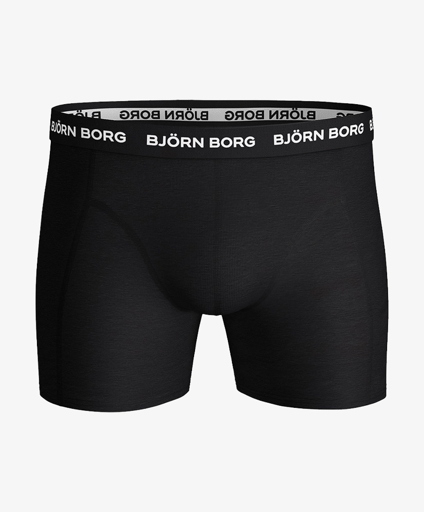 Björn Borg Shorts Solid Essential 5-pack