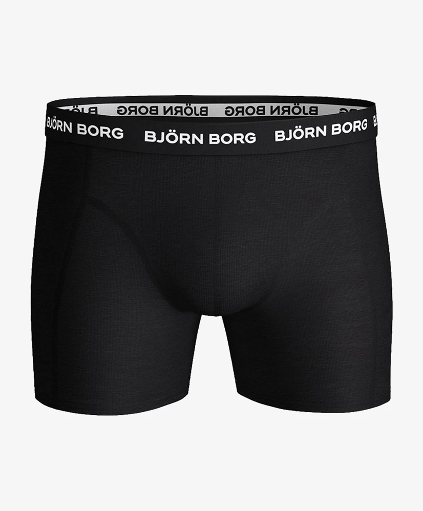 Björn Borg Shorts Solid Essential 5-pack