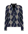 Bloomings Blazer Argyle Jacquard