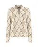 Bloomings Blazer Argyle Jacquard