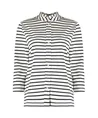 Bloomings Blouse Stripe Ruffle