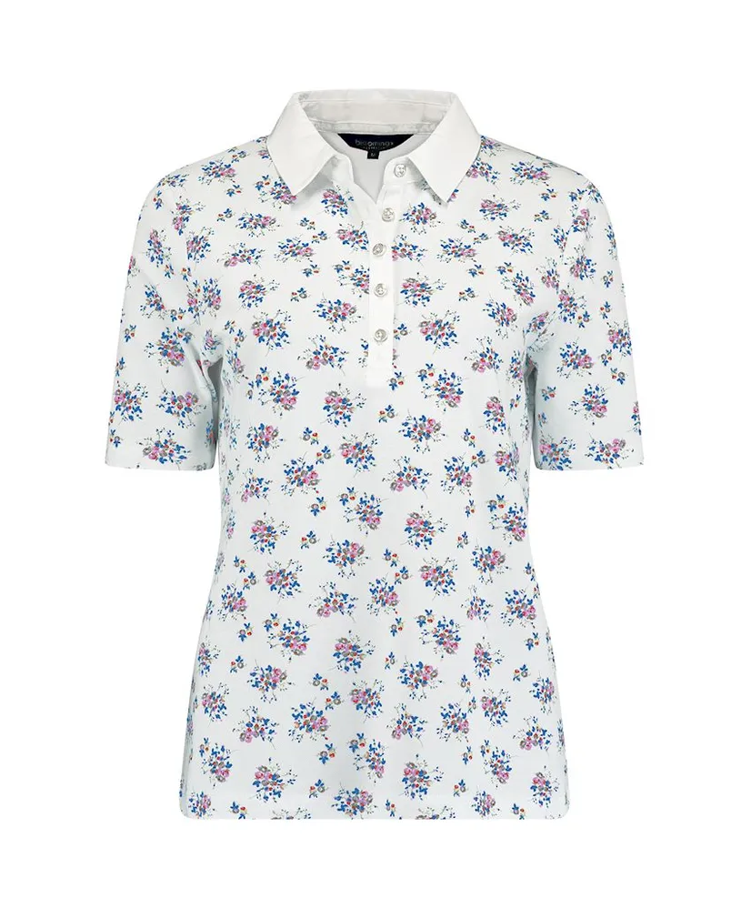Bloomings Polo Flower Print
