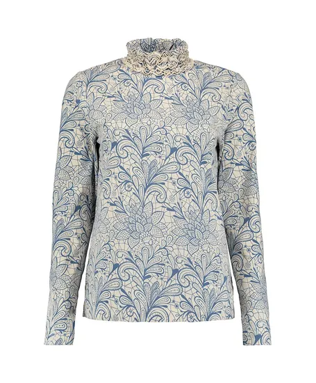 Bloomings Top Ruffle Allover