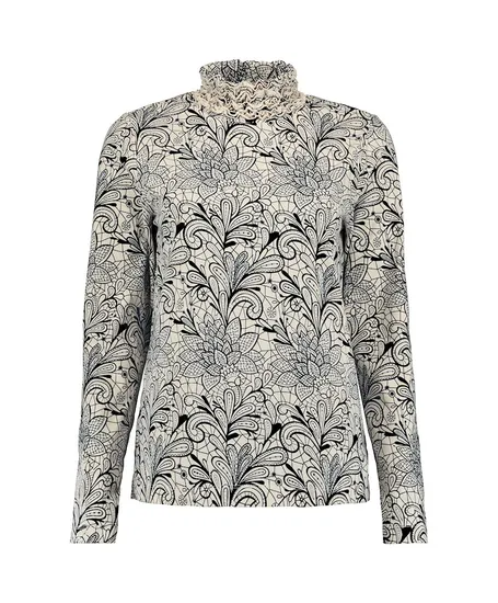 Bloomings Top Ruffle Allover