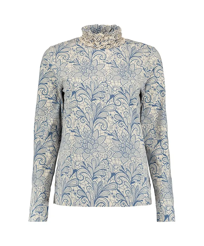 Bloomings Top Ruffle Allover
