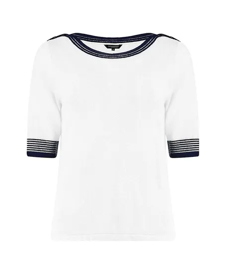 Bloomings Trui Stripe Detail