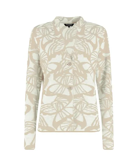Bloomings Vest Butterfly Jacquard