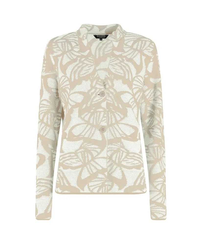 Bloomings Vest Butterfly Jacquard
