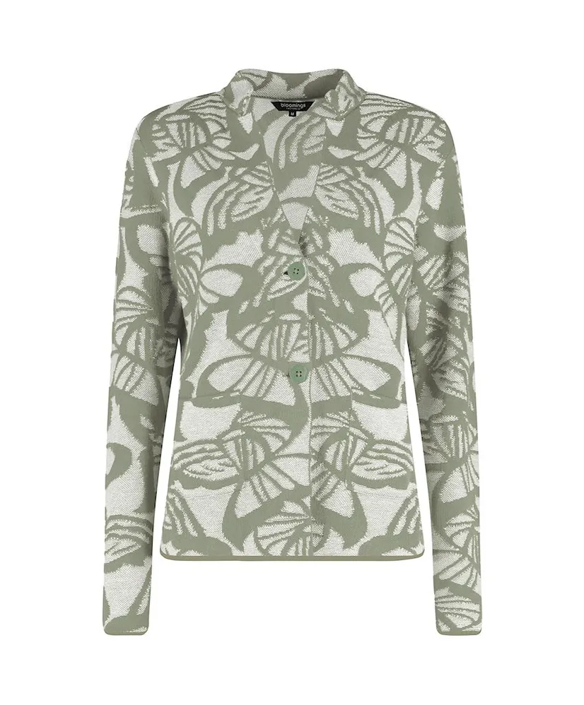 Bloomings Vest Butterfly Jacquard