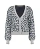 Bloomings Vest V-hals Leopard