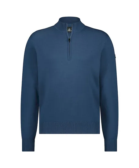 Bluefields Half Zip Trui Effen
