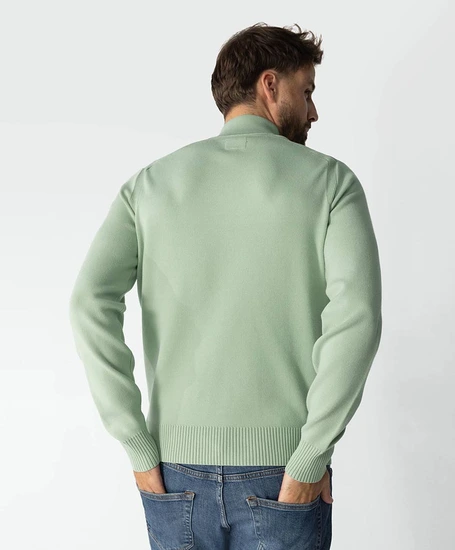 Bluefields Half Zip Trui Effen