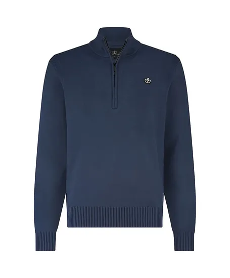 Bluefields Half Zip Trui Effen