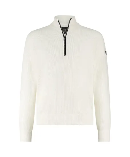Bluefields Half Zip Trui Effen