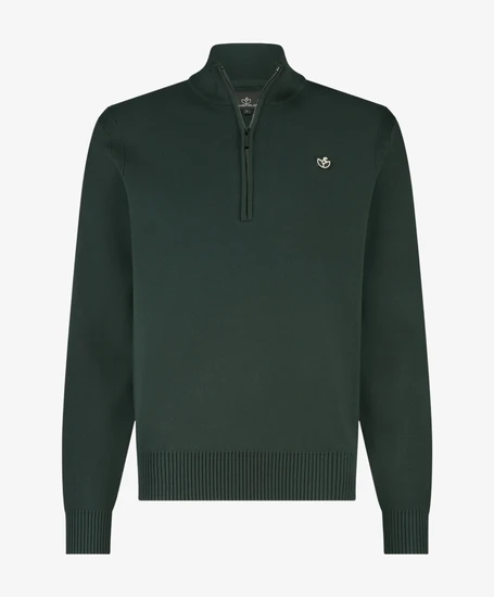 Bluefields Half Zip Trui Effen