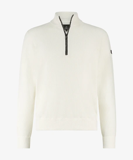 Bluefields Half Zip Trui Effen