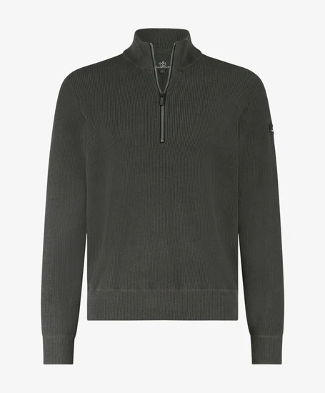 Bluefields Half Zip Trui Effen